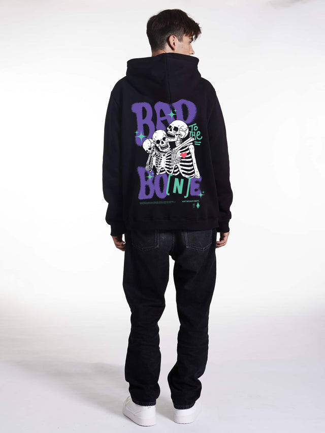 HOODIE "Bones" Black