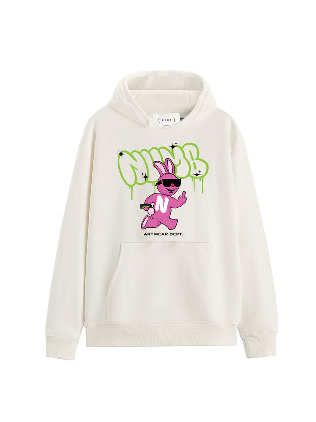 HOODIE "Bunny" White