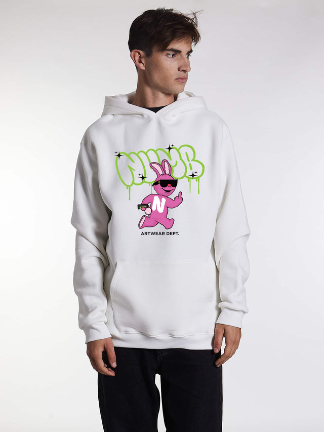 HOODIE "Bunny" White