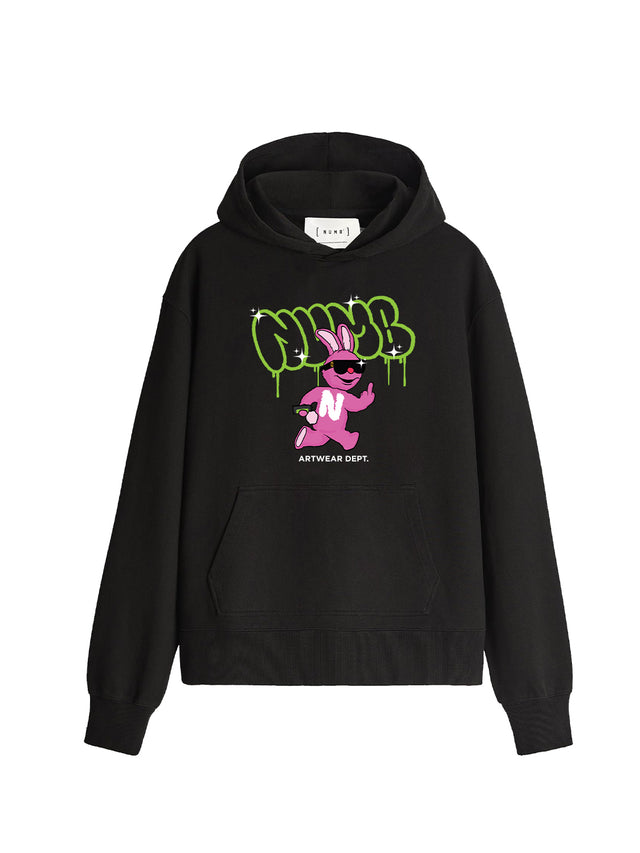 HOODIE "Bunny" Black