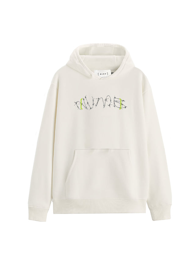 HOODIE "Burbed" White