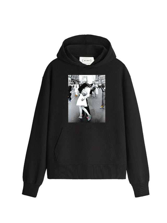 HOODIE "Kiss" Black