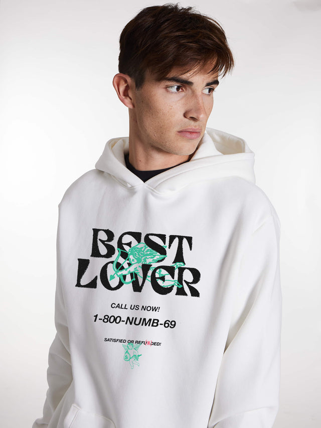 HOODIE "Lover" White