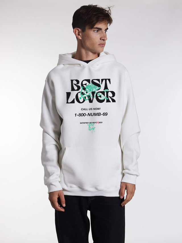 HOODIE "Lover" White