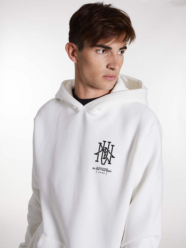 HOODIE "Fight Camp" White