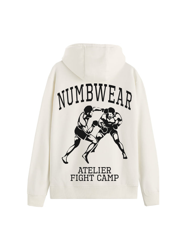 HOODIE "Fight Camp" White