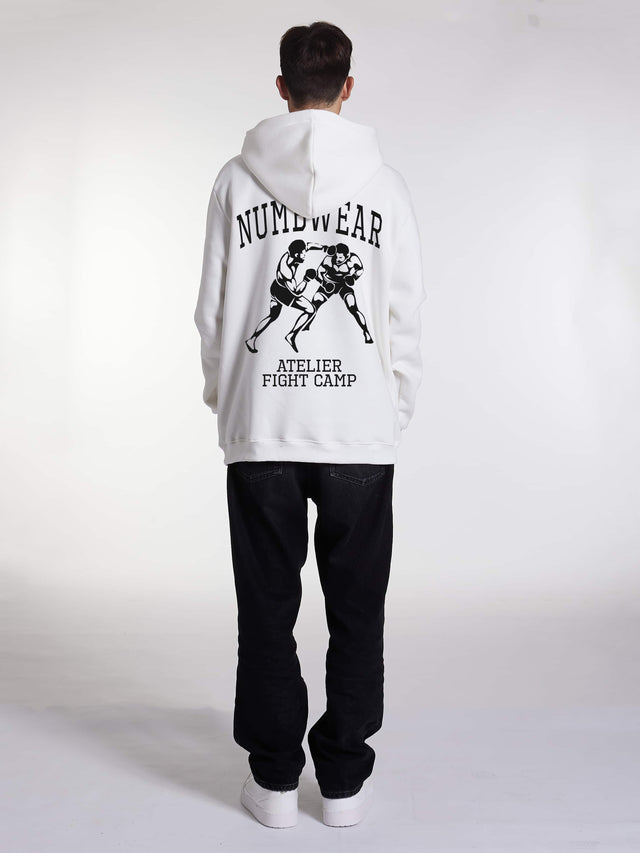 HOODIE "Fight Camp" White