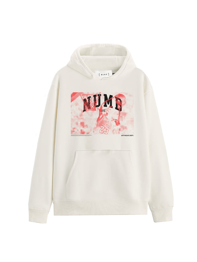 HOODIE "Numb 23" White