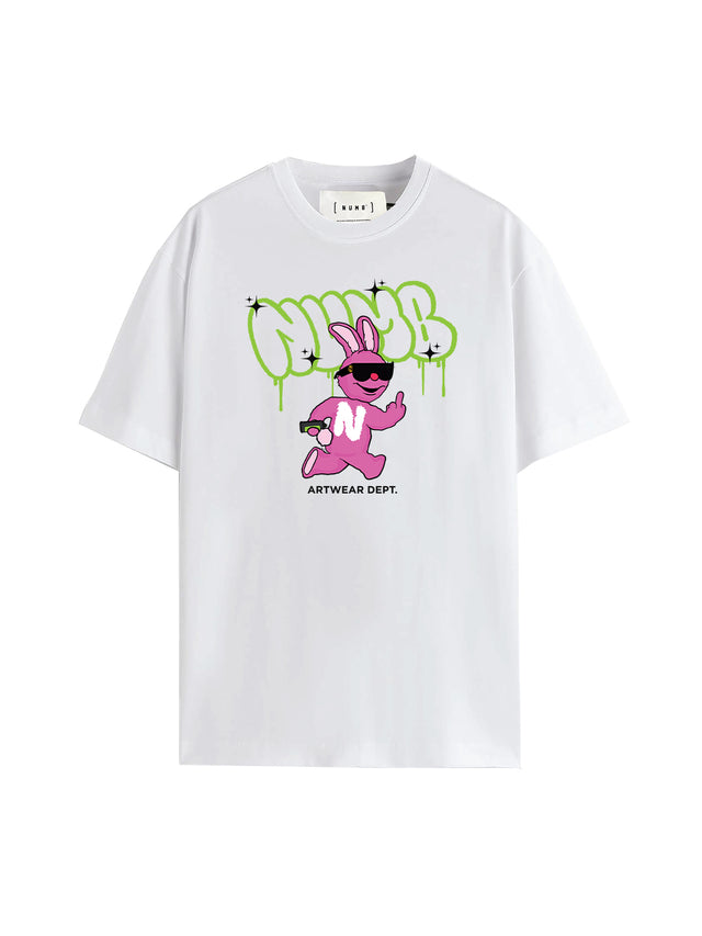 T-SHIRT 'Bunny' White