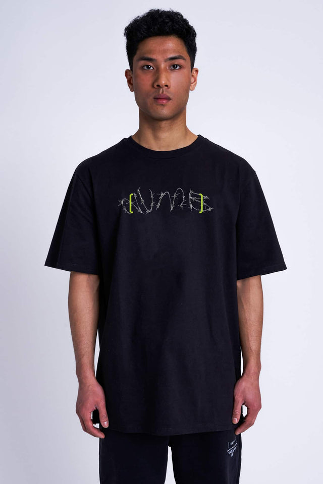 T-SHIRT 'Burbed' Black