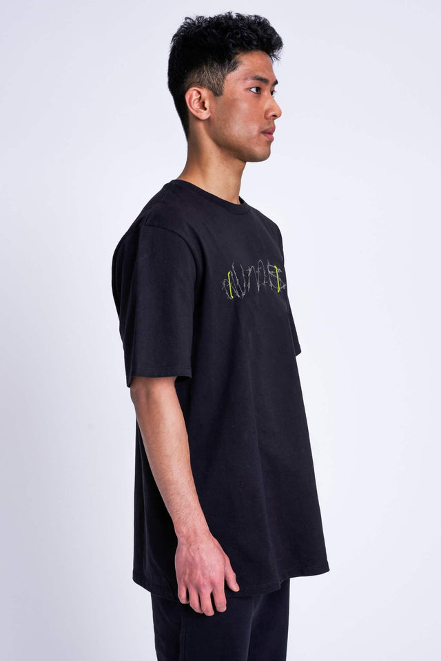 T-SHIRT 'Burbed' Black