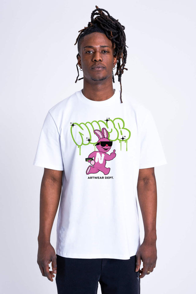 T-SHIRT 'Bunny' White