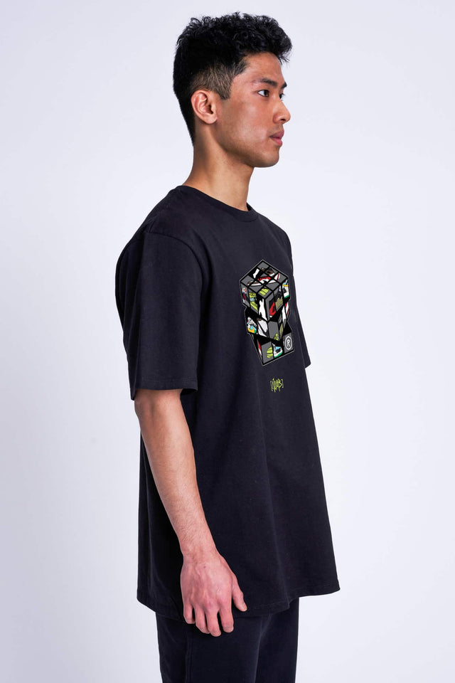 T-SHIRT 'Game' Black