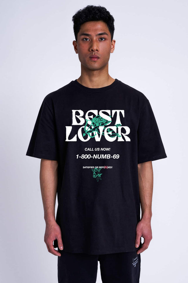 T-SHIRT 'Lover' Black