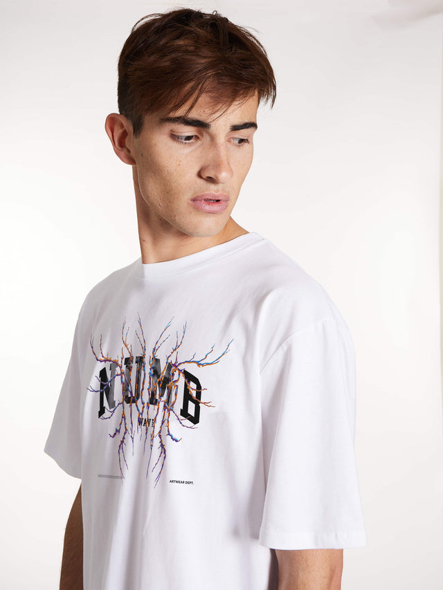 T-SHIRT 'Barbed Wire' White