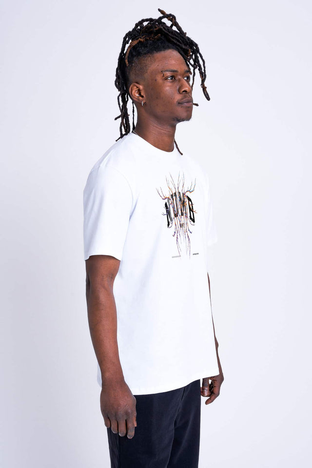 T-SHIRT 'Barbed Wire' White