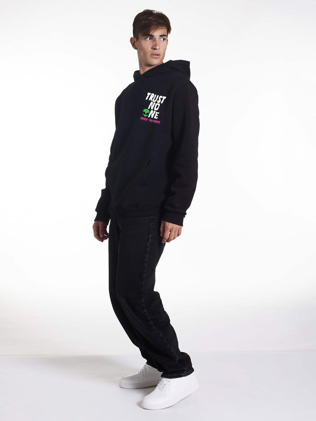 HOODIE 'Trust No One' Black