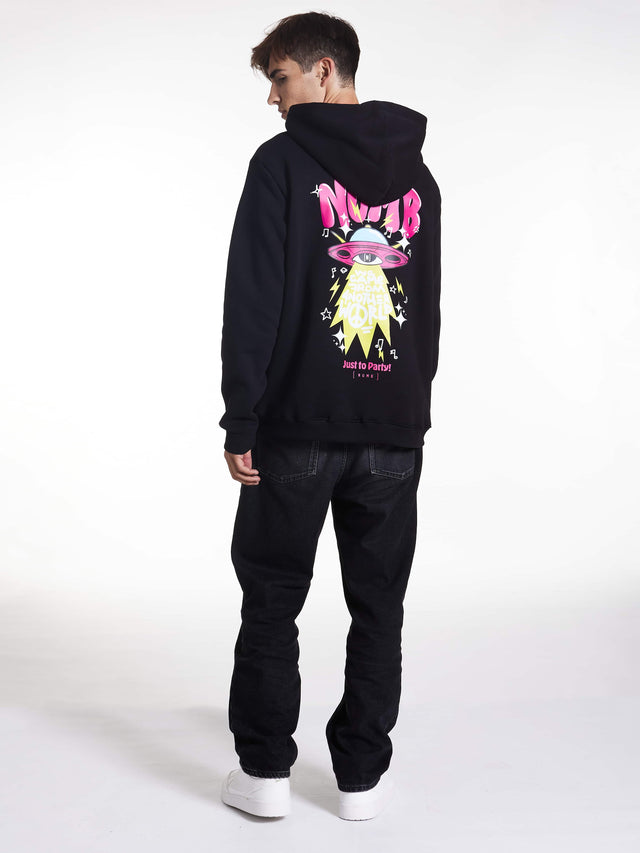 HOODIE 'DJ' Black