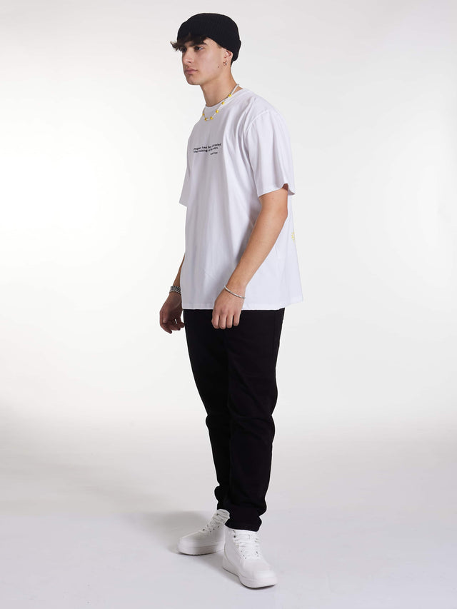 'Virgil Yellow' White T-SHIRT