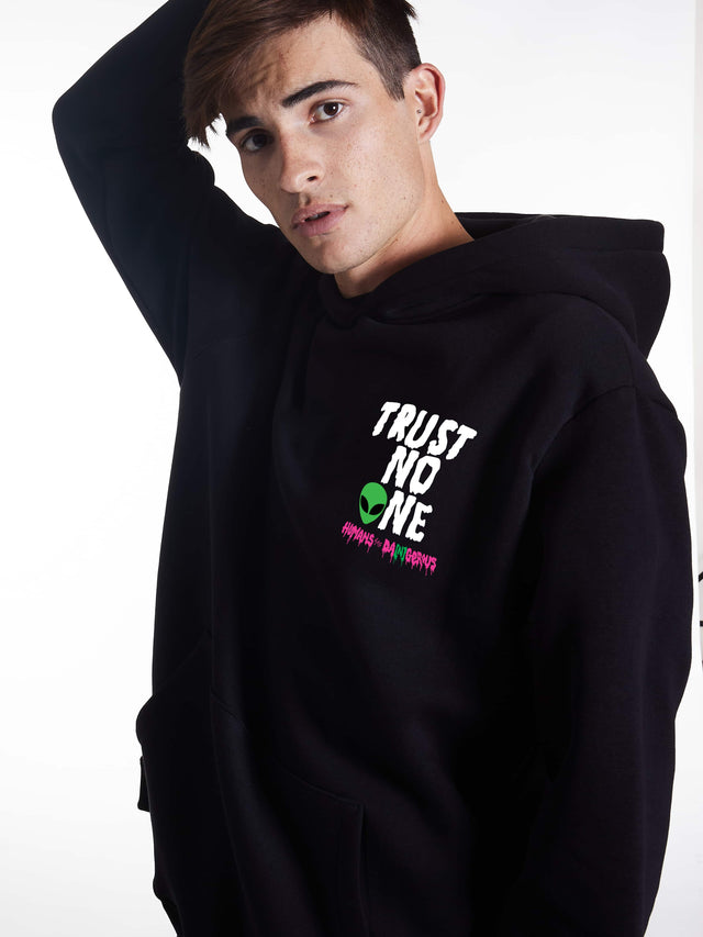 HOODIE 'Trust No One' Black