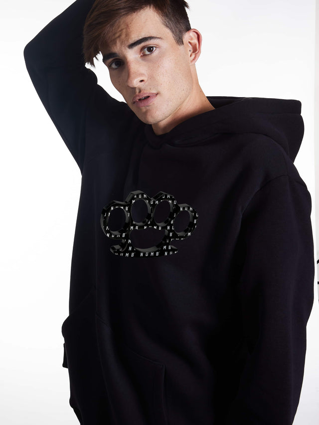 HOODIE "Brass Knuckles" Black