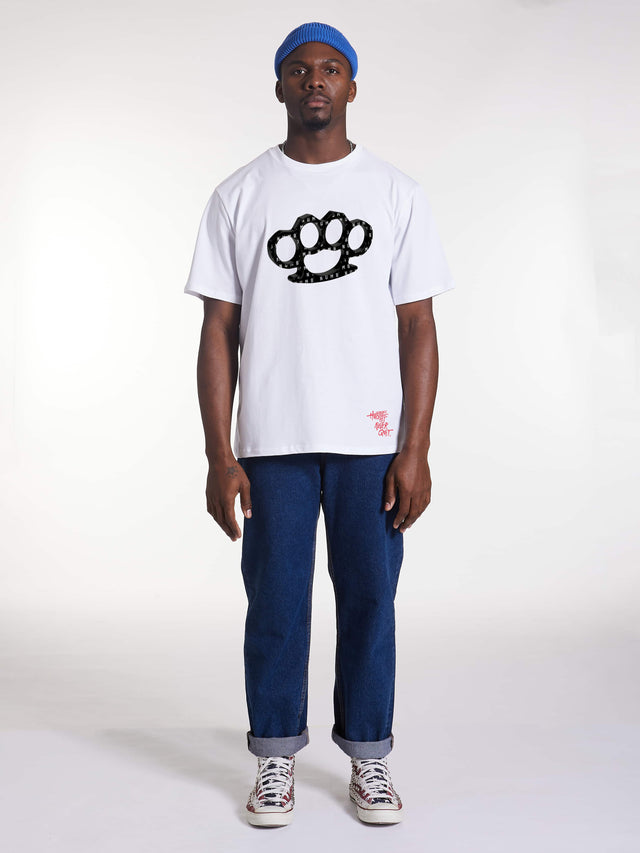 T-SHIRT "Brass Knuckles" White