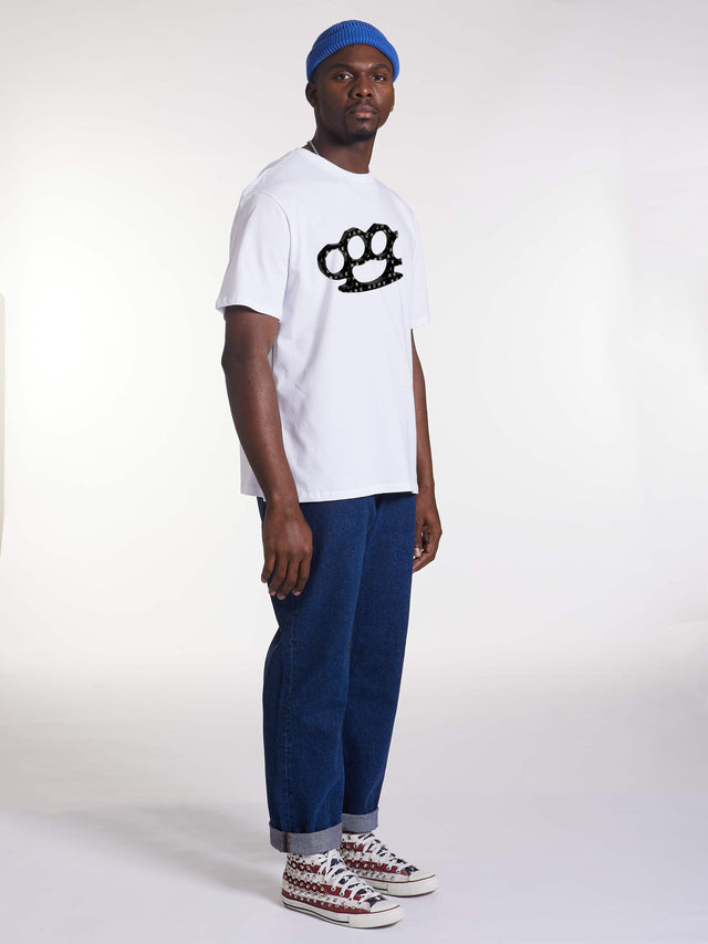 T-SHIRT "Brass Knuckles" White