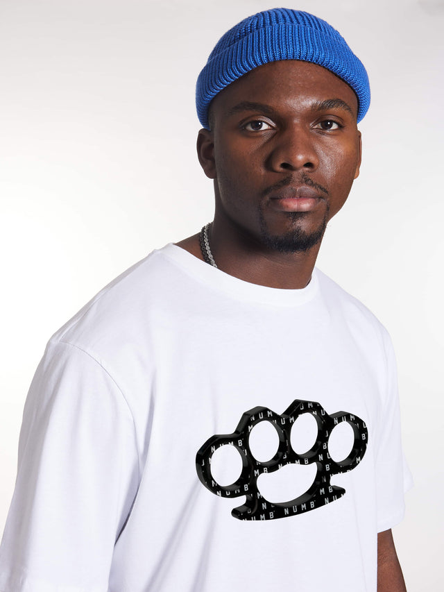 T-SHIRT "Brass Knuckles" White