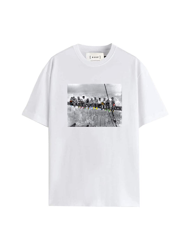 'Worker' White T-SHIRT