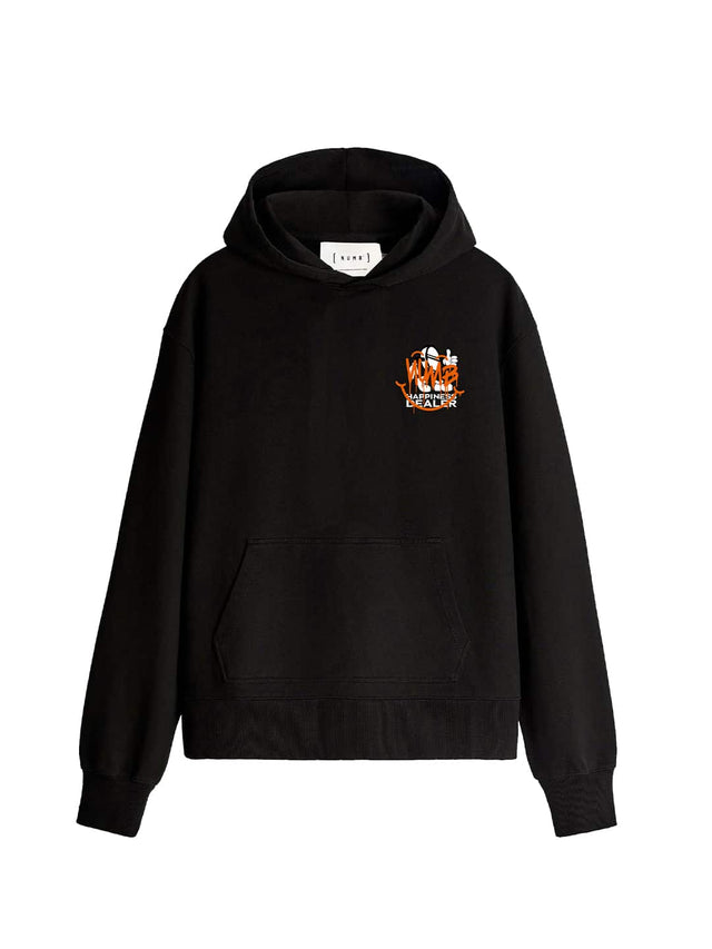 HOODIE 'Happiness Dealer' Black