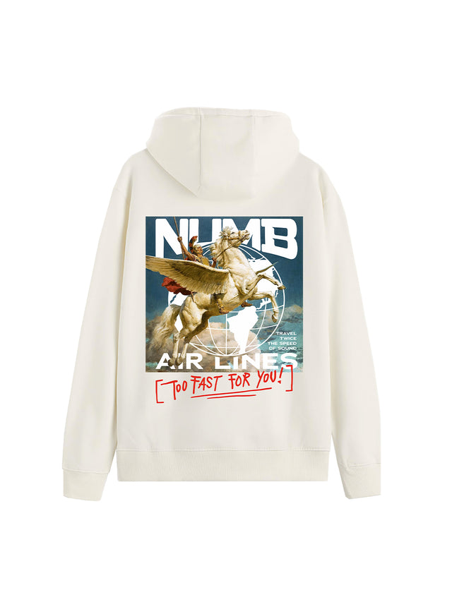 HOODIE "Pegaso" White