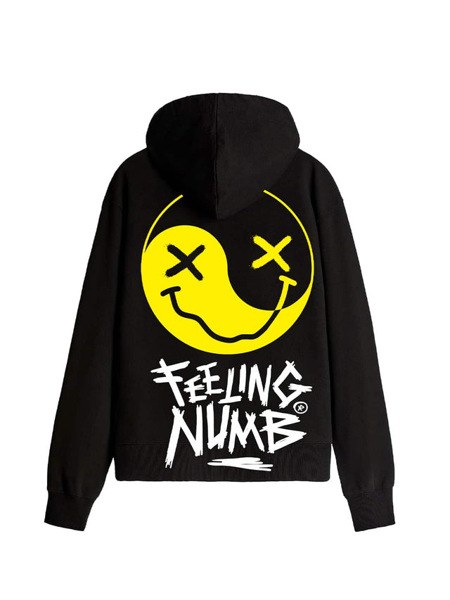 HOODIE 'Feeling Numb' Black