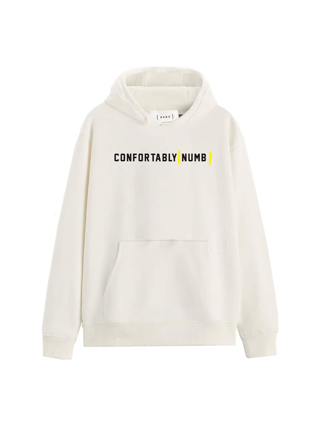 HOODIE 'Feeling Numb' White