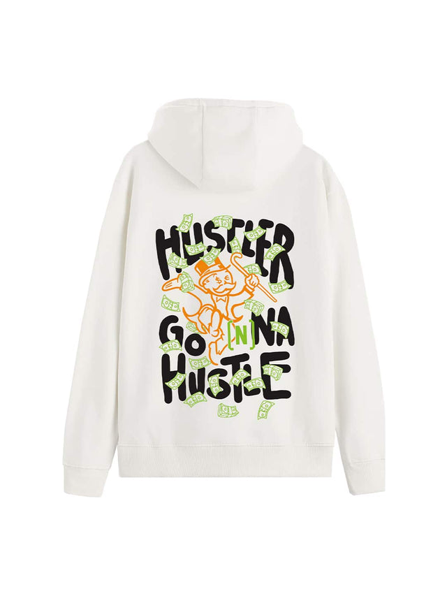 HOODIE 'Hustle' White