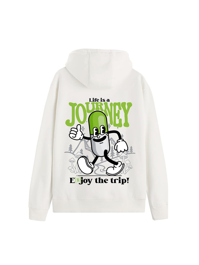 HOODIE "Journey" White