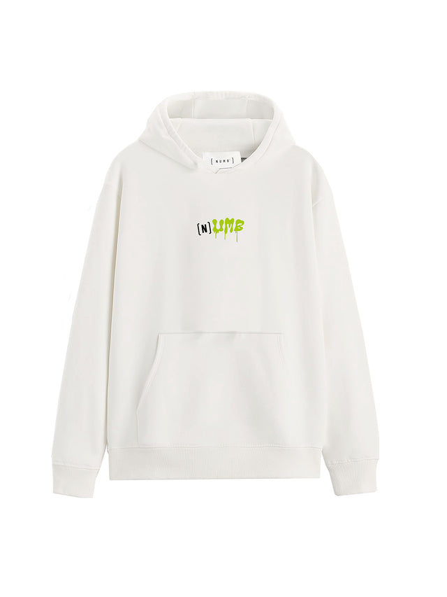 HOODIE 'Mushroom' White