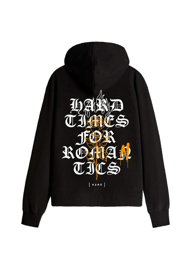 HOODIE 'Rose' Black