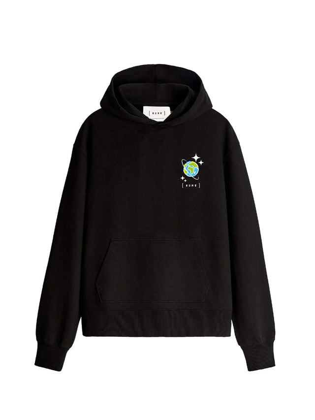 'World' Black HOODIE