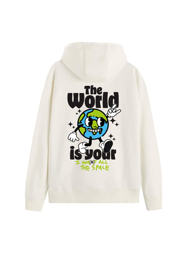 HOODIE 'World' White