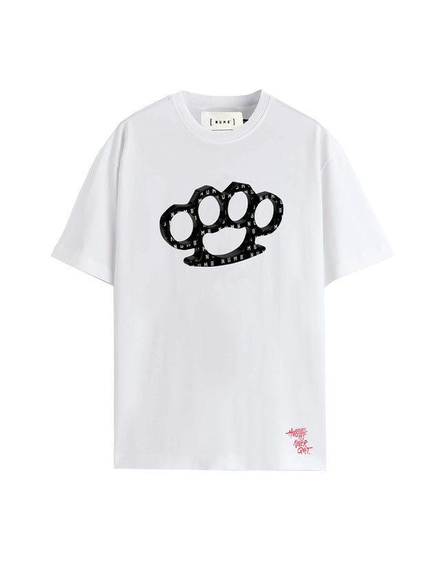 T-SHIRT "Brass Knuckles" White