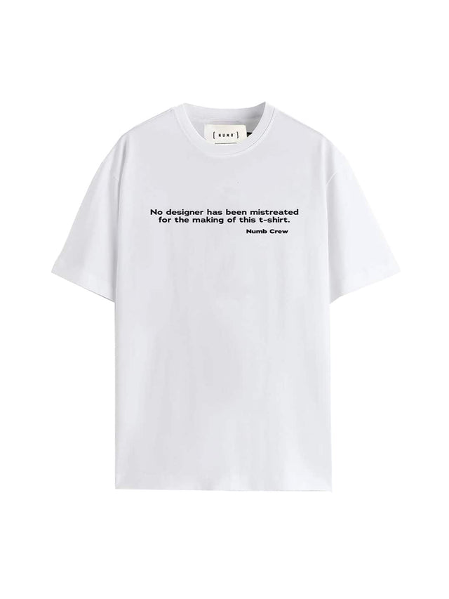 'Virgil Yellow' White T-SHIRT