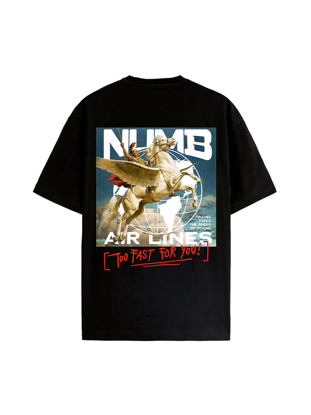 T-SHIRT "Pegaso" Black