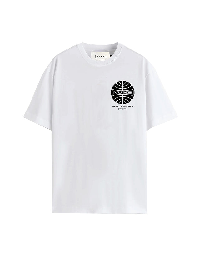 T-SHIRT 'Numb Air Lines' White