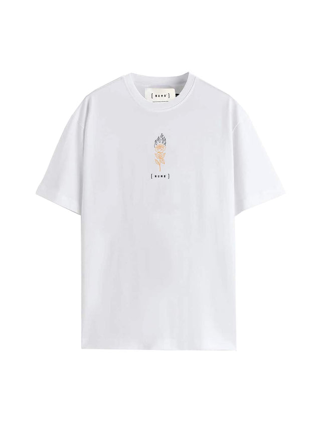 'Rose' White T-SHIRT