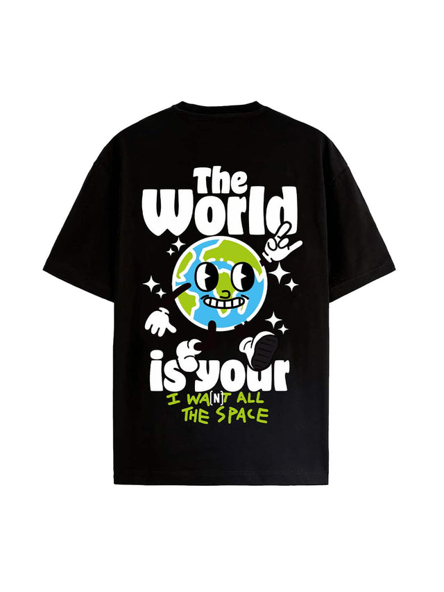 'World' Black T-SHIRT